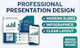 design clean presentation slides