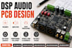 design dsp audio, preamps, amplifier and audio processing circuit boards