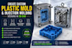 create custom plastic mold and injection molding designs in 3d cad