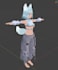 create a custom furry vrchat avatar and fursona 3d model