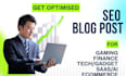 write ai free SEO blog posts, article writing and website content