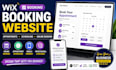 design a wix booking website with appointment scheduling