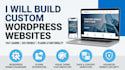 create a professional wordpress website