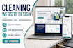 build cleaning website carpet rug window gutter cleaning web with bookingkoala