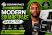 create, redesign, and customize a professional squarespace website