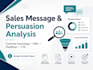 improve sales messages and persuasion