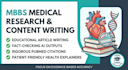 write and fact check evidence based medical content