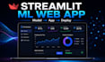 build a streamlit machine learning web app