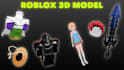 make professional roblox 3d model for you