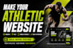 build a stunning athlete portfolio website