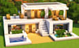 build survival or creative minecraft builds for java and bedrock
