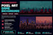 create pixel art game environments and backgrounds