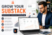 boost substack newsletter promotion, subscribers and content growth
