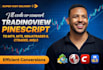 code tradingview pinescript strategy on ninjatrader, quantower, ctrader, mt4 mt5