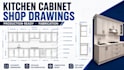 create production ready kitchen cabinet shop drawings for fabrication