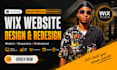 design wix website and redesign a business wix website