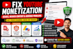fix youtube monetization issues, reused content, and adsense problems
