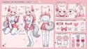 create a custom furry reference sheet for your fursona
