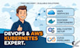 setup AWS cloud, docker, kubernetes, and automated devops ci cd pipelines