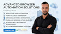 build custom browser automation and automated web systems