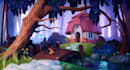 create stylized 3d environment fantasy world unity game map