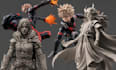 create high quality 3d model anime figurine toy action figure for 3d printing