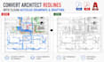 convert architect redlines into clean autocad construction drawings and drafting