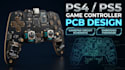 design ps4 ps5 game controller pcb gamepad circuit schematic firmware