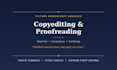 copyedit and proofread your fiction manuscript