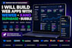 build a weweb web app with xano supabase or bubble