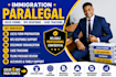 be your USA immigration paralegal for visa application, uscis forms rfe response