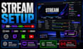 stream setup obs streamlabs twitch youtube kick alerts scenes obs channel setup