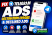 fix decline tg  ads, telegram ads, google ads,meta ads,SEO, aeo ads, solo ads