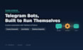 develop a custom telegram bot with python and telethon