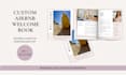 design a custom airbnb welcome book and guest guide