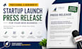write a newsworthy startup launch press release for your new business