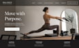 build squarespace pilates studio website with class booking and memberships