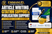 increase google scholar citation backdate citation journal write publish article