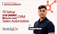 set up hubspot CRM and sales automation