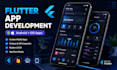 build a flutter mvp app for android and ios with firebase