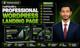 design responsive wordpress elementor landing page
