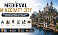 create custom medieval minecraft city kingdom castle and rpg map pack game city