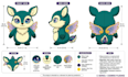 design plush reference sheet stuffed animal plush toy tech pack turnaround ych