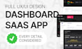 design a saas dashboard UI UX in figma