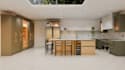 create a professional a kitchen design