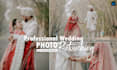 professionally edit and retouch your wedding and event photos