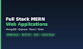 develop a full stack mern web application