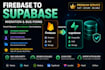 migrate firebase to supabase, fix authentication issues, database, backend bugs