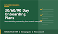 create a new hire onboarding plan and kit