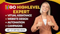 setup gohighlevel work flow, CRM automation ghl, go high level expert
